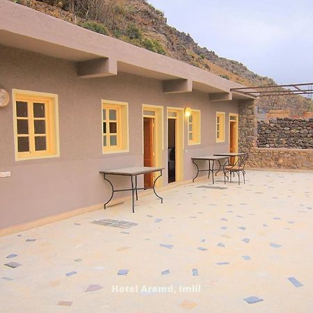 Hotel Aremd - Aroumd Imlil Route Du Toubkal Exteriör bild
