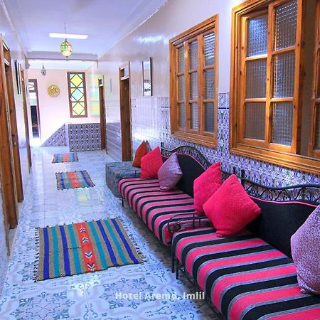 Hotel Aremd - Aroumd Imlil Route Du Toubkal Exteriör bild