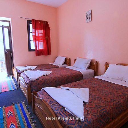 Hotel Aremd - Aroumd Imlil Route Du Toubkal Exteriör bild