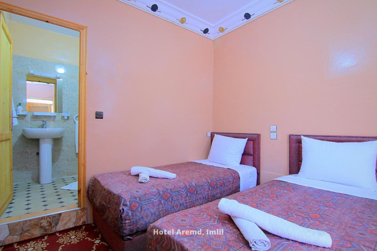 Hotel Aremd - Aroumd Imlil Route Du Toubkal Exteriör bild