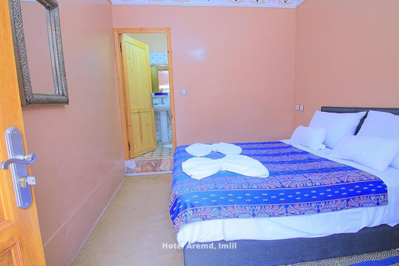 Hotel Aremd - Aroumd Imlil Route Du Toubkal Exteriör bild