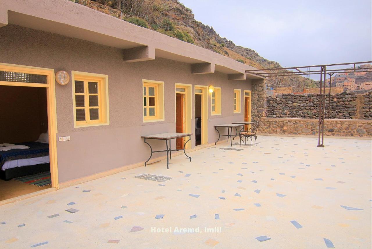 Hotel Aremd - Aroumd Imlil Route Du Toubkal Exteriör bild