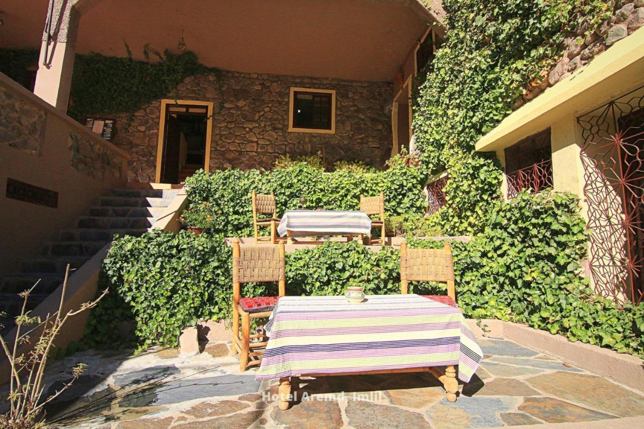 Hotel Aremd - Aroumd Imlil Route Du Toubkal Exteriör bild