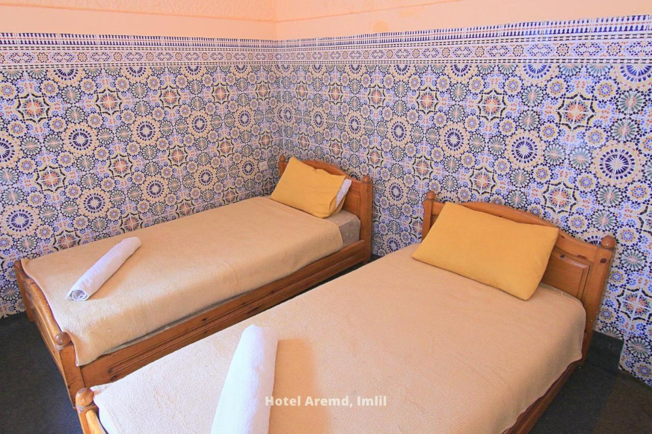 Hotel Aremd - Aroumd Imlil Route Du Toubkal Exteriör bild