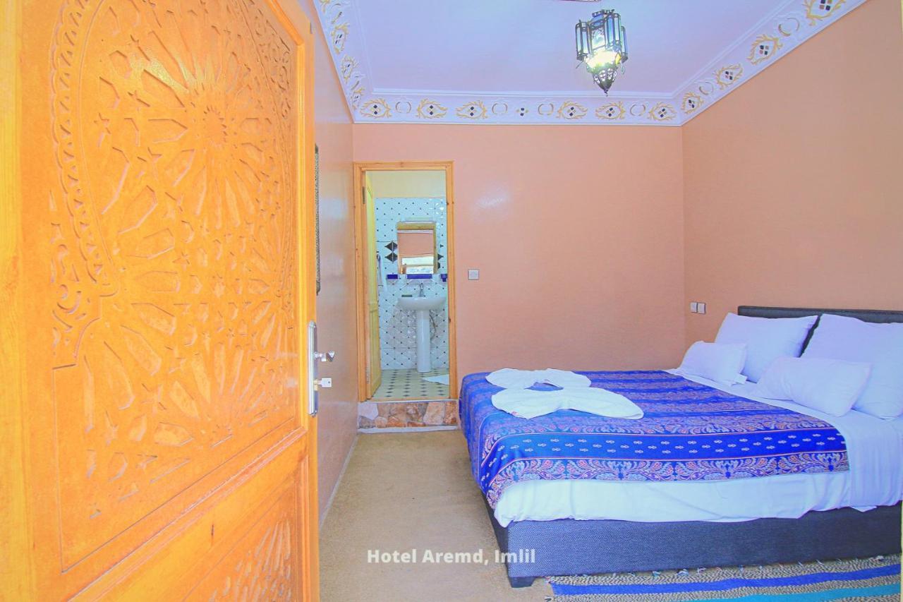 Hotel Aremd - Aroumd Imlil Route Du Toubkal Exteriör bild