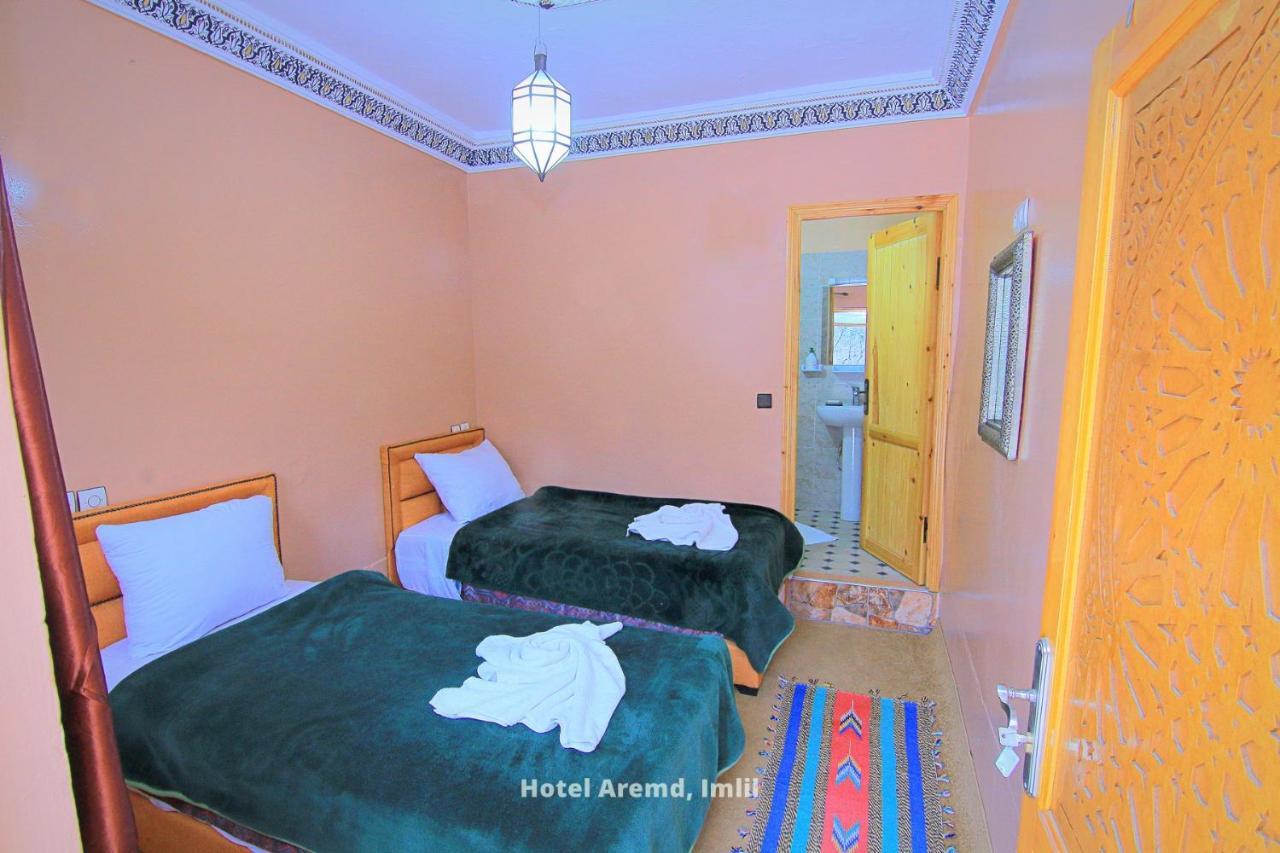 Hotel Aremd - Aroumd Imlil Route Du Toubkal Exteriör bild