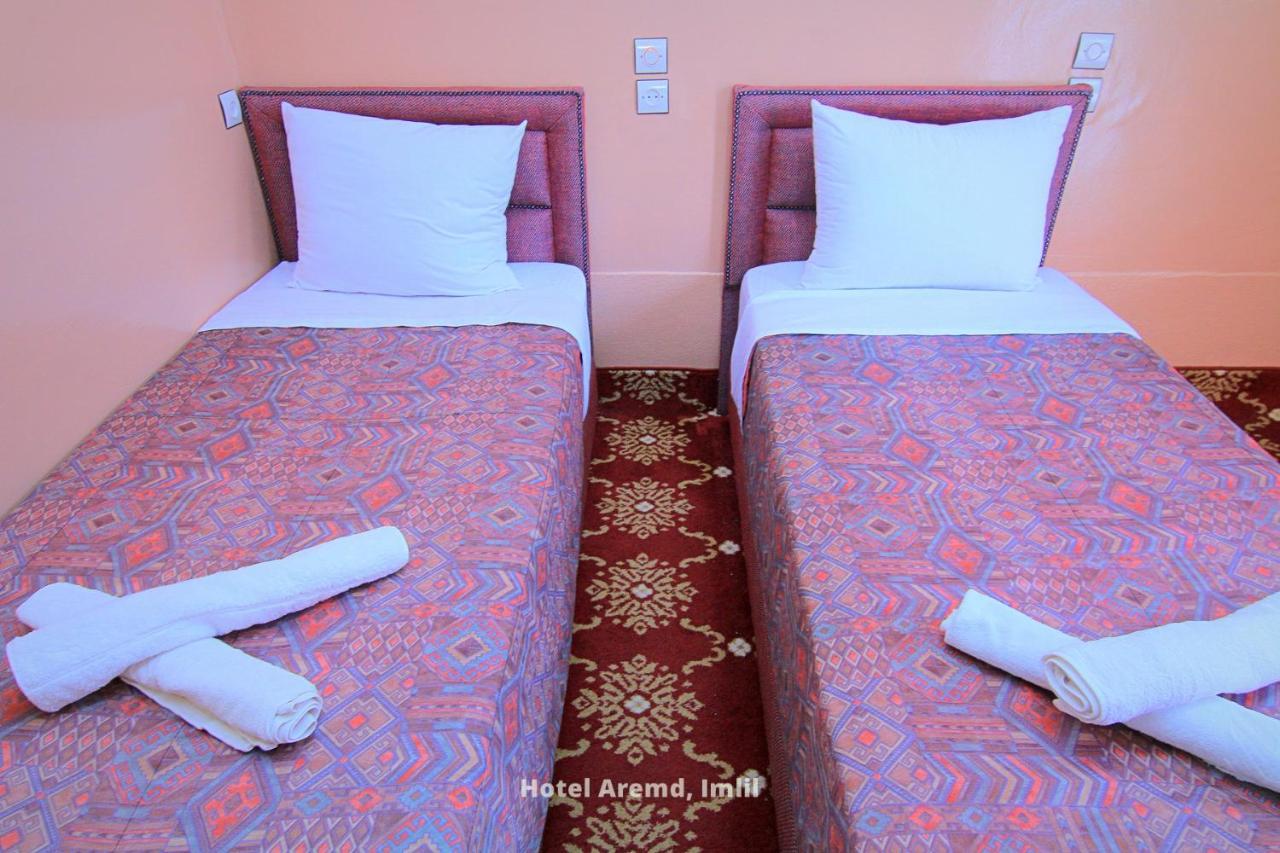 Hotel Aremd - Aroumd Imlil Route Du Toubkal Exteriör bild