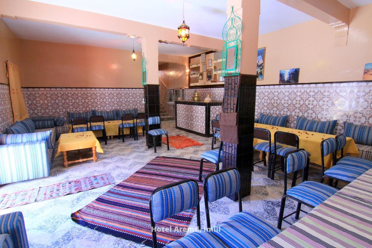 Hotel Aremd - Aroumd Imlil Route Du Toubkal Exteriör bild