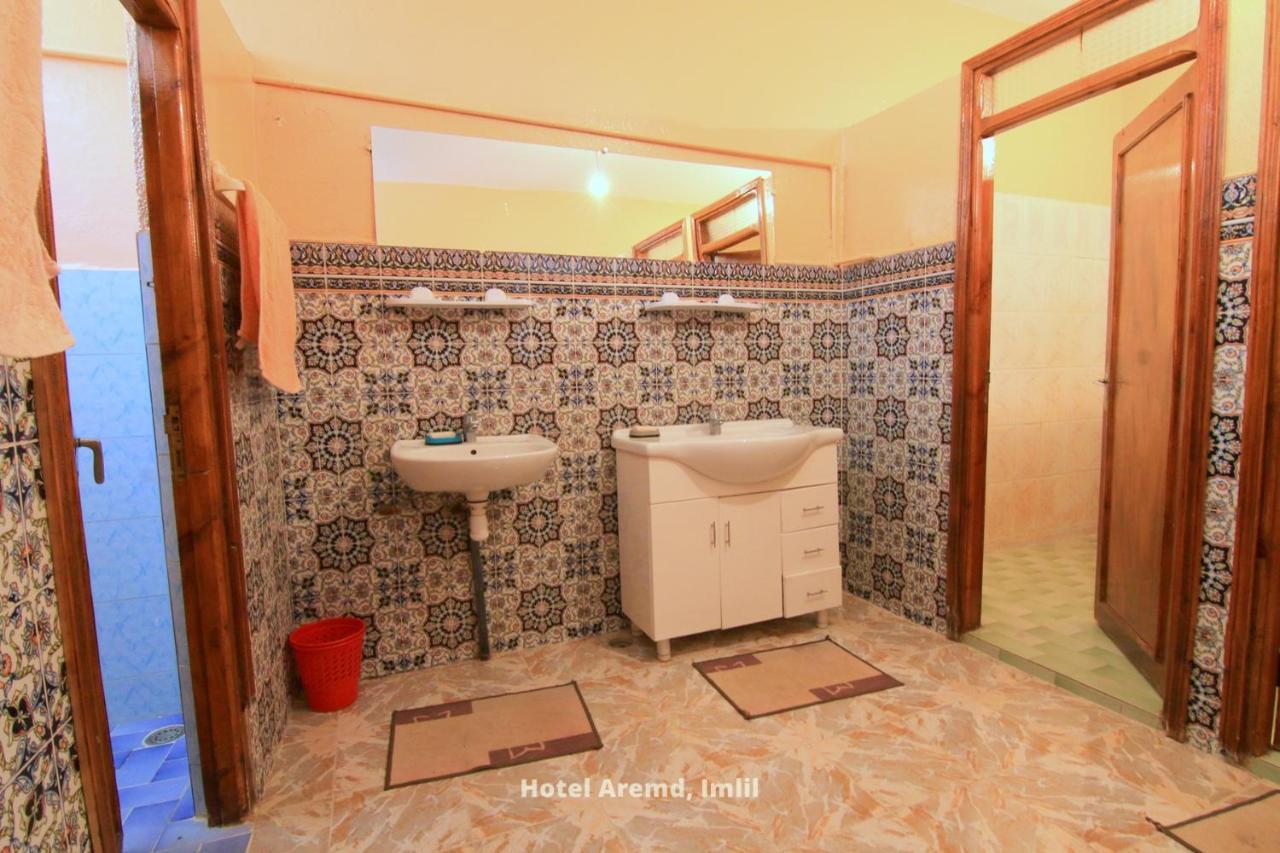 Hotel Aremd - Aroumd Imlil Route Du Toubkal Exteriör bild