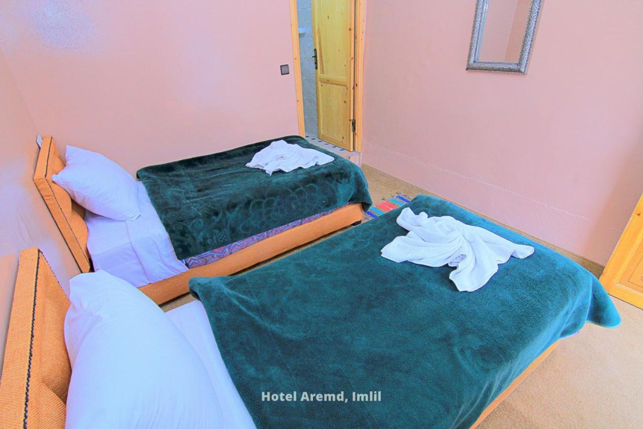 Hotel Aremd - Aroumd Imlil Route Du Toubkal Exteriör bild