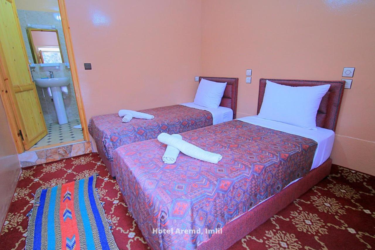 Hotel Aremd - Aroumd Imlil Route Du Toubkal Exteriör bild