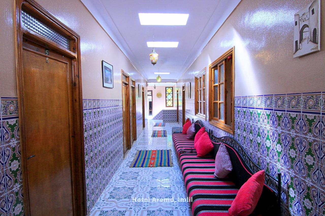 Hotel Aremd - Aroumd Imlil Route Du Toubkal Exteriör bild