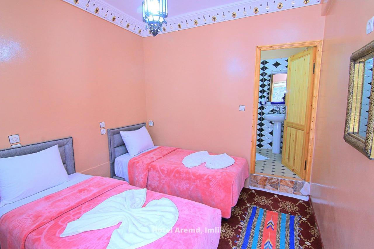 Hotel Aremd - Aroumd Imlil Route Du Toubkal Exteriör bild