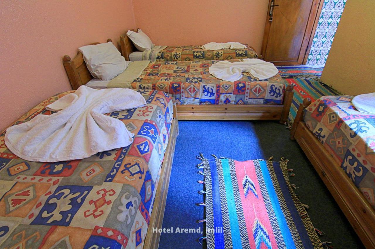 Hotel Aremd - Aroumd Imlil Route Du Toubkal Exteriör bild