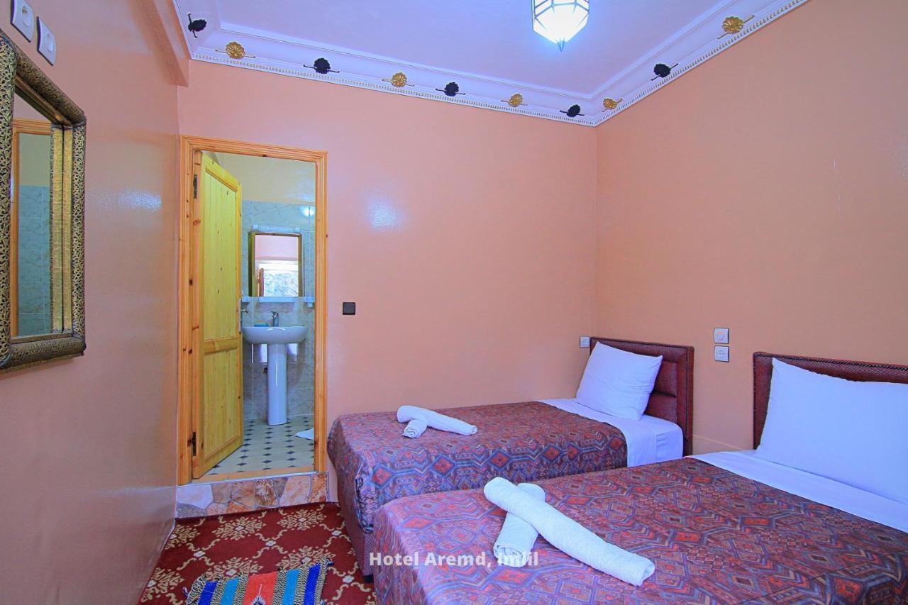 Hotel Aremd - Aroumd Imlil Route Du Toubkal Exteriör bild