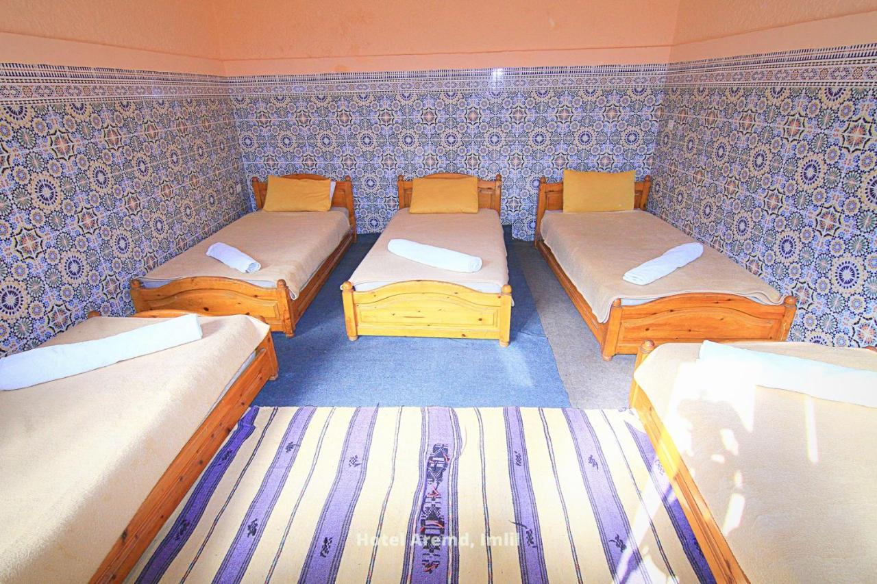 Hotel Aremd - Aroumd Imlil Route Du Toubkal Exteriör bild