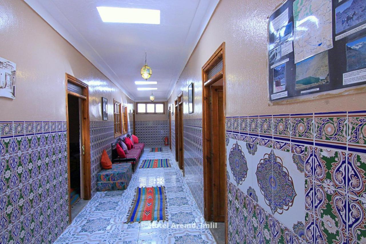 Hotel Aremd - Aroumd Imlil Route Du Toubkal Exteriör bild