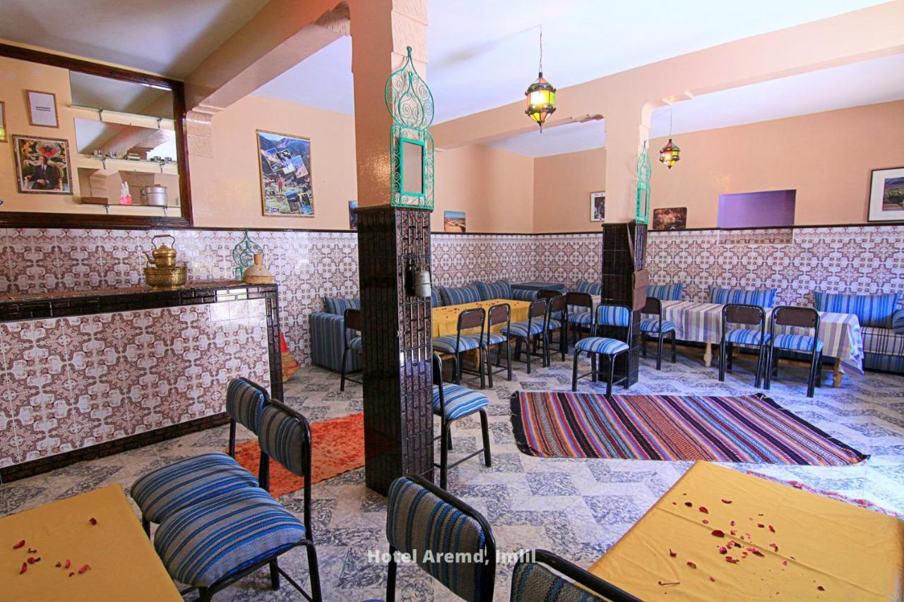 Hotel Aremd - Aroumd Imlil Route Du Toubkal Exteriör bild