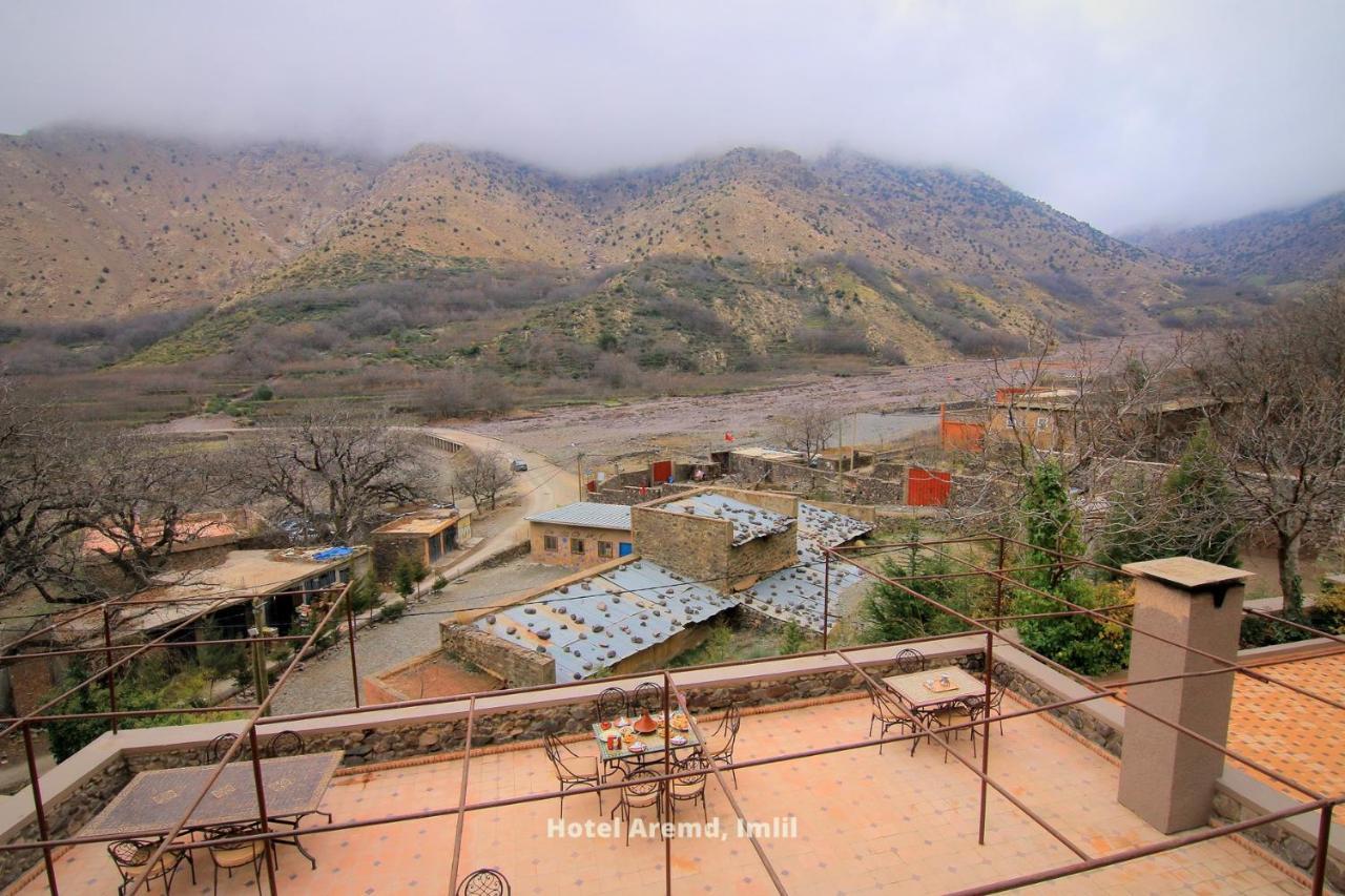 Hotel Aremd - Aroumd Imlil Route Du Toubkal Exteriör bild