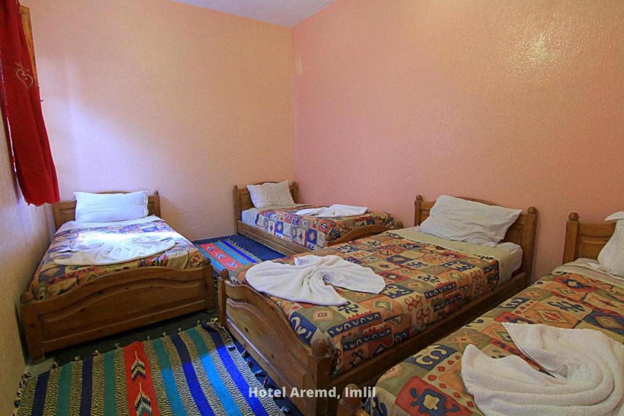 Hotel Aremd - Aroumd Imlil Route Du Toubkal Exteriör bild