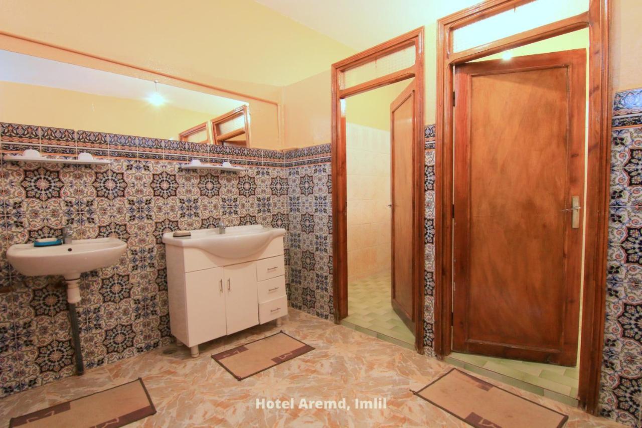 Hotel Aremd - Aroumd Imlil Route Du Toubkal Exteriör bild