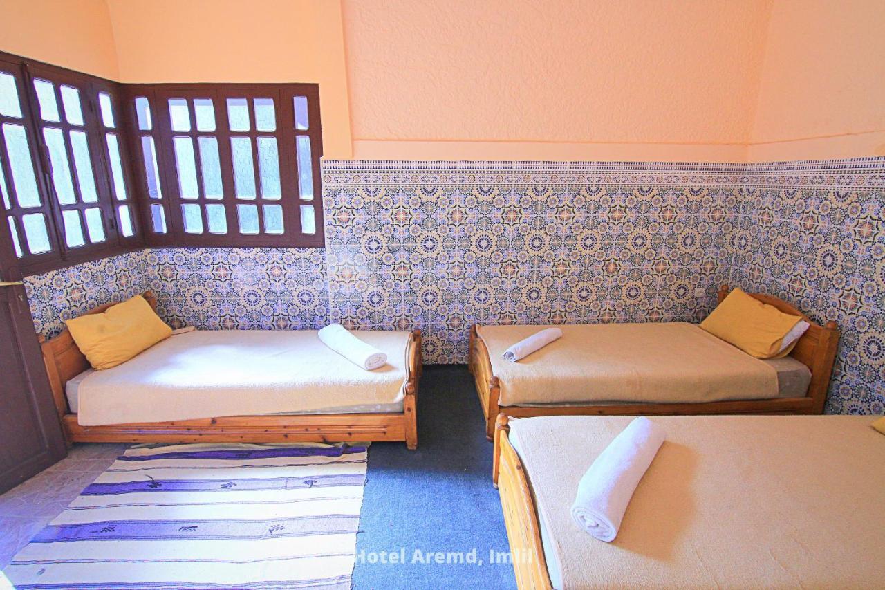 Hotel Aremd - Aroumd Imlil Route Du Toubkal Exteriör bild