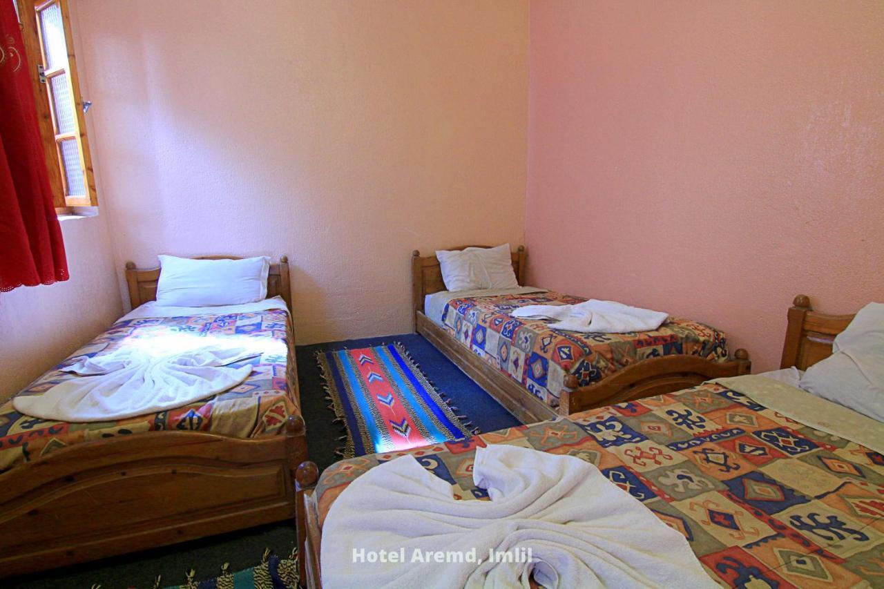 Hotel Aremd - Aroumd Imlil Route Du Toubkal Exteriör bild