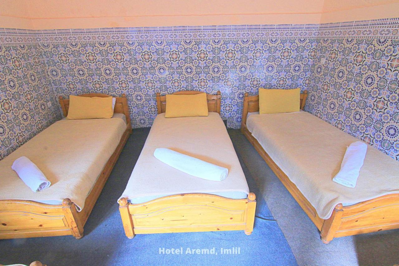 Hotel Aremd - Aroumd Imlil Route Du Toubkal Exteriör bild